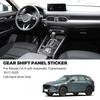 Carbon Fiber Style fit 2017-2025 Mazda CX5 Car Gear Shift Box Panel Cover Trim