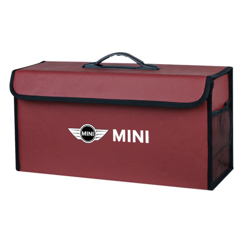 Auto-Emblem-Aufbewahrungsbox Faltbare Auto-Kofferraum-Organizer-Tasche Für MINI WORKS One Cooper JCW R60 R59 R58 R57 R56 R55 R53 R52 F55 F56.