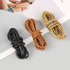 Sport Shoe Coloured Shoe Laces Cord Round Waxed Shoelaces Leather Dress Shoes Boots Laces Strings