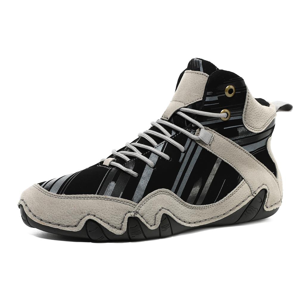 Independent Station Hot-selling Martin Boots Autumn and Winter Explosion High-top Octopus Men's Shoes Men's Casual Short Boots