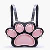 2025 New Multi-Layer Cat Paw Cute Japanese Style Ita Bag, Stylish Versatile Large Capacity Crossbody Backpack, Multi-Functional Student Bag