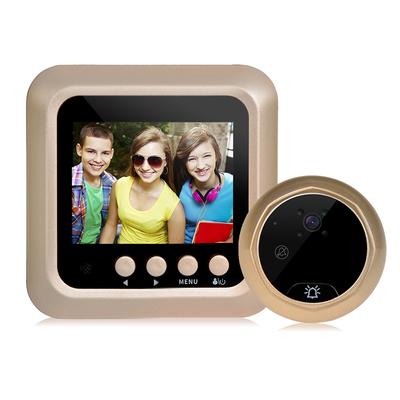 Smart 2.4 Inch IR Night Vision Video Security Camera Motion Detection Cat Eye Doorbell High