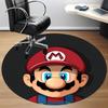 1pc Mario Game Office Round Area Rug, Indoor Mat Suitable For Office, Under Office Chairs Bedroom Living Room Home Decor, Room Deco013