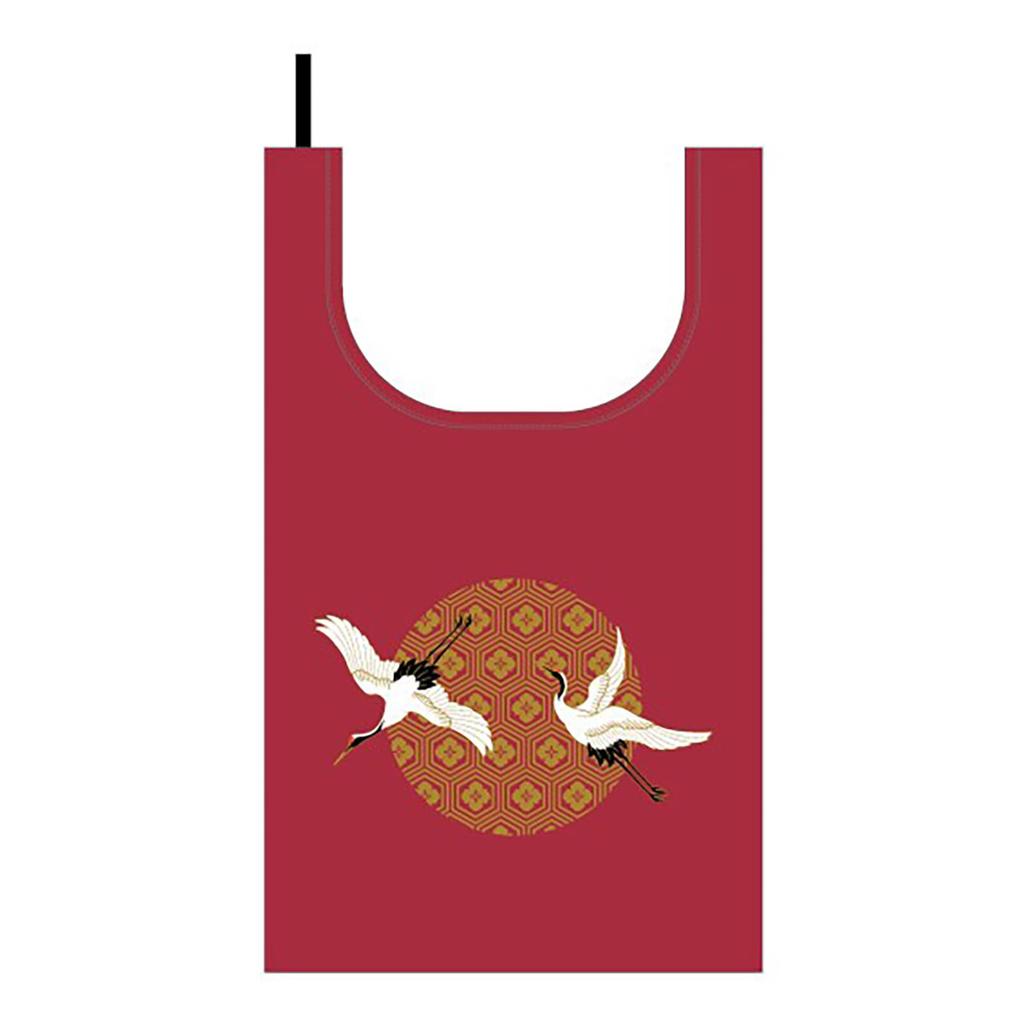 Steadfast Eco Japanese Crane LP5597 Bag, Pattern, Red,