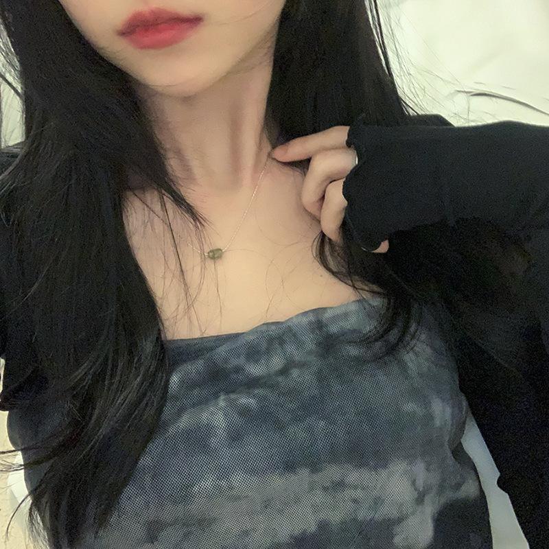 Women Thumbhole Long Sleeve Bolero Shrug Solid Color Open Front Cropped Cardigan Top Bodycon Slim Fit Sunscreen Arm Cover Jacket