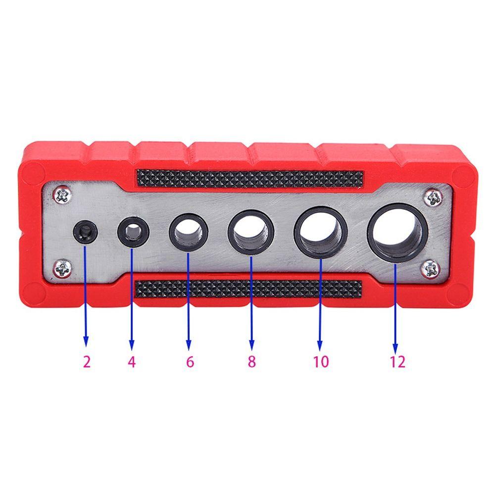 Multifunctional 6-Hole Self Centering Guide Jig Locator Positioner Woodworking Drill Guide