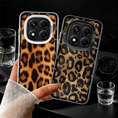 Modische süße Leopardenmuster stoßfeste Handyhülle für Xiaomi Redmi Note 15 14 13 12 Pro Plus 11 11S 11T 5G Hülle Anti-Fall Funda