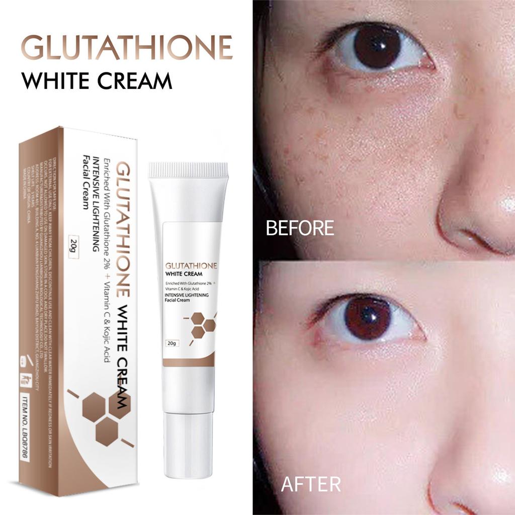 Glutathione Cream Moisturizing Firming Facial Care Brightens Skin Tone 20g