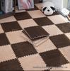 Plush Puzzle Rug: Thickened, Removable, Cold-Insulating Floor Mat for Living Room, Bedroom, or Bedside