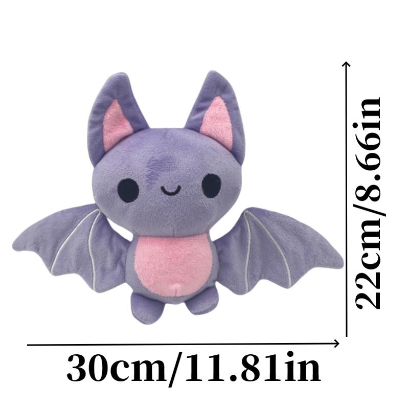 Cat Halloween Skeleton Bat Plush Toys Ghost Cute Doll Cartoon Plushie Gifts Kids