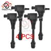 4PCS 22448 6N015 Ignition Coil For Nissan Sentra Almera N16 Primera P11 P12 1.6 1.8 AIC-4004G 224486N010 224486N011 224486N012