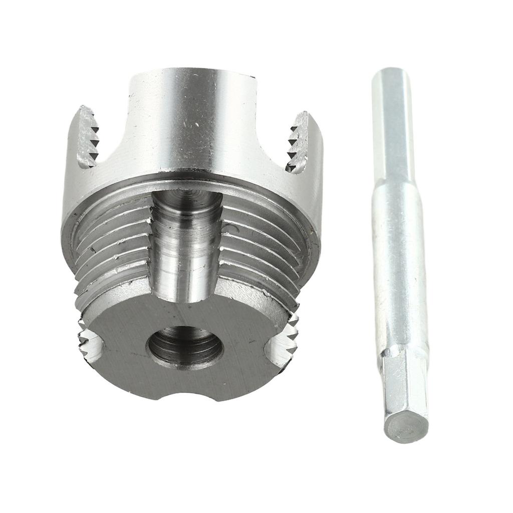 1 Pcs 1 Inch PPR Water Pipe Internal External Thread Integrated Thread Opener Tapper For PVC Plastic Pipe Thread Tap Hand