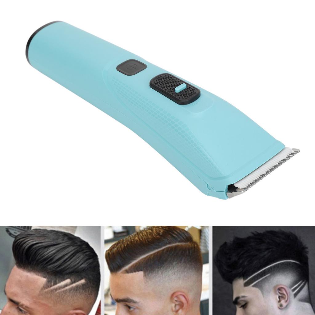 Electric Hair Clipper Fast Cutting USB Rechargeable Hair Grooming Trimmer with 2   Combs for Daily Use