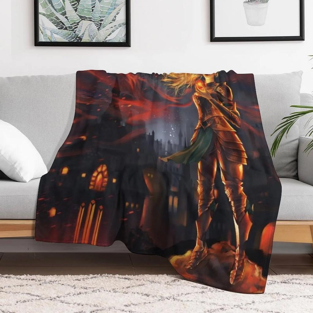 Aelin Throw Blanket Long Lasting Soft Plush Blanket for Daily Use