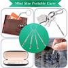 Portable 3 In 1 Double-head Multi-function Mini Stainless Steel Screwdriver Glasses Watch Repair Tool Gadget