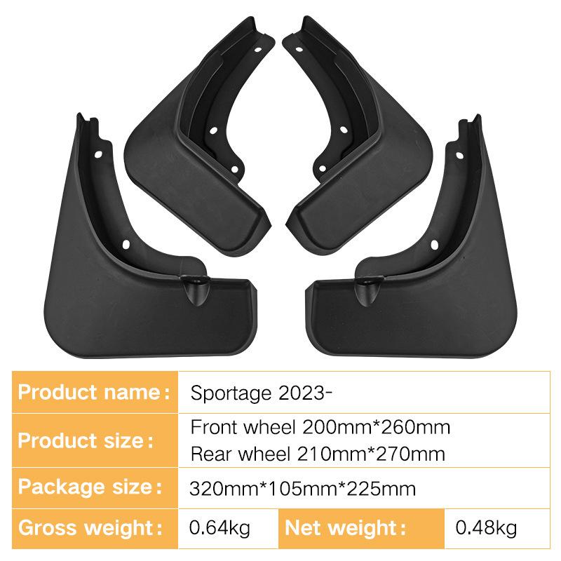 

Car fenders are suitable for Kia Sportage 2025-2025 tire fenders modified for off-road use армия зеленый