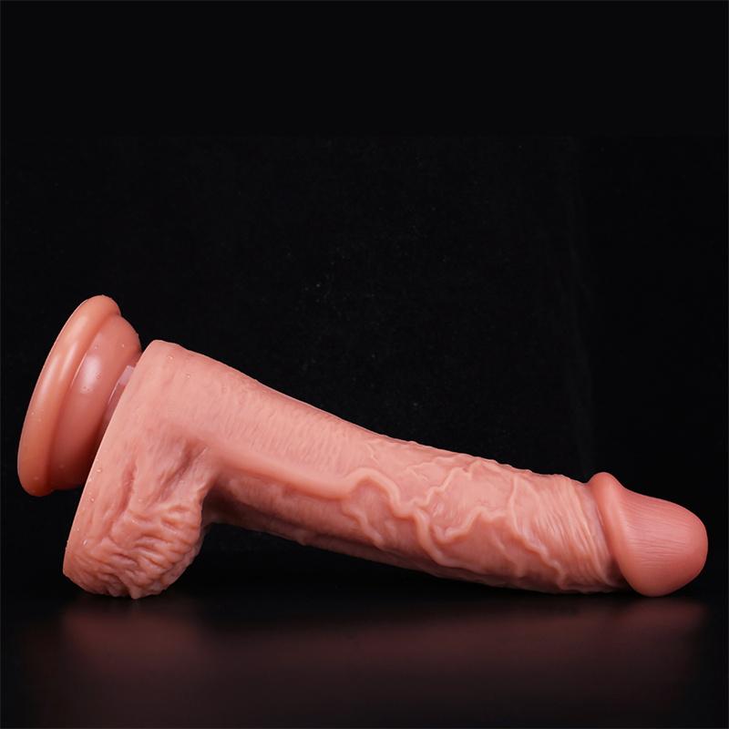 Women's Liquid Silicone Hardness Imitation Phallus Texture Adult Sex Toys