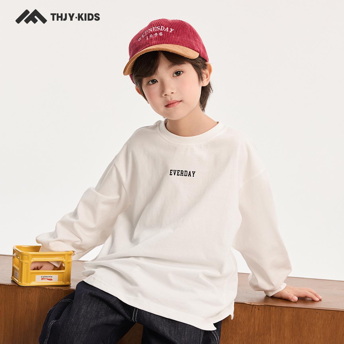 

Осенний детский комплект свитшота «Сказка» - футболка с длинным рукавом и мультяшным принтом и спортивные штаны 100 cm