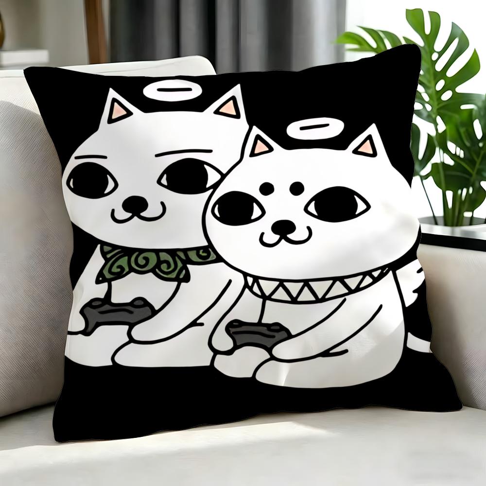 Character Udoncat Cushion Cover Cushion Cover Set Pcs X X X Pillowcase Decorative Sofa Home Decor