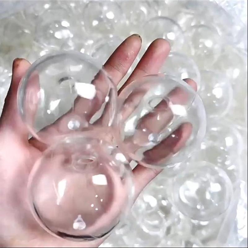 1/2Pcs Diy Empty Ball Skin Handmade Ball Decompression Slow Rebound Toy Sphere Jewelry Trp Casting Molds Tools