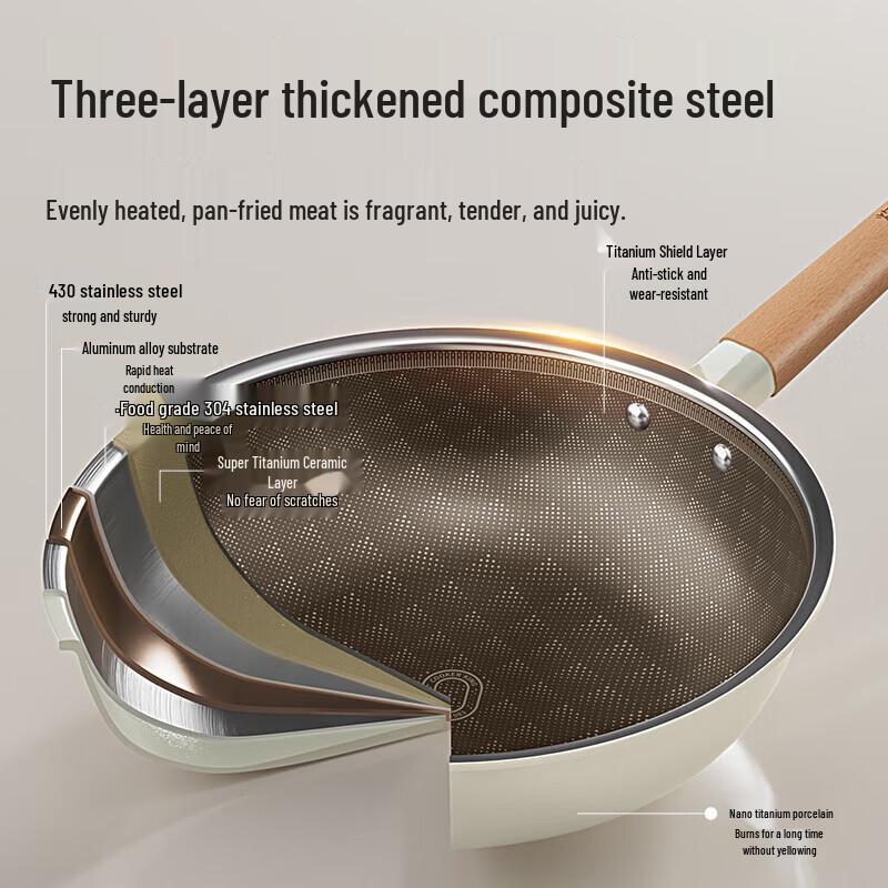 COOKER KING Titanium Non-stick Frying Pan