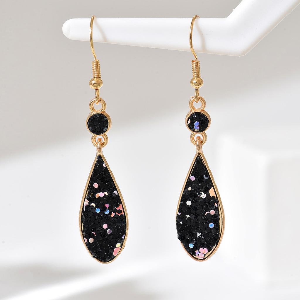 Retro Temperament Teardrop-shaped Dangle Earrings for Women Classic Simple Party Daily Wear Earings Jewelry Accessories Gifts