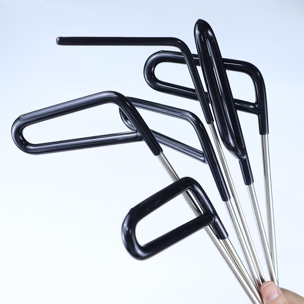 Car Dent Repair Remover Hooks Rods Tools Car Paintless Dent Removal Door Dent Dings Removal Painless Tool for Automotive Hail