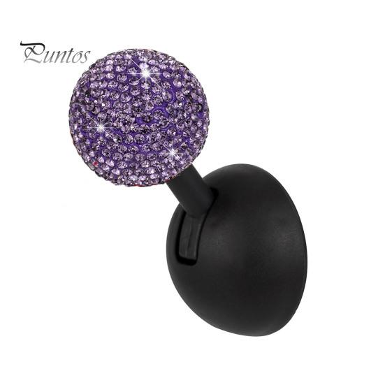 

Декоративный рычаг запуска автомобиля одной кнопкой, украшение, легко устанавливается, блестящий стразы, шаровой рычаг, рокер, джойстик, аксессуары для салона автомобиля