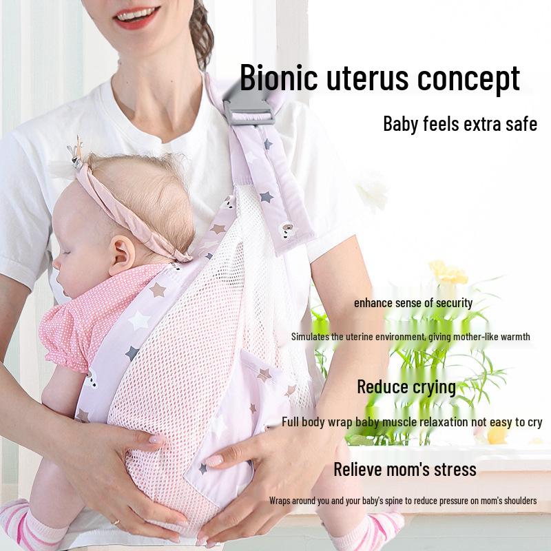 Summer Baby Carrier & Nursing Cover: Multifunctional, Lightweight Sling for Newborns and Toddlers.
