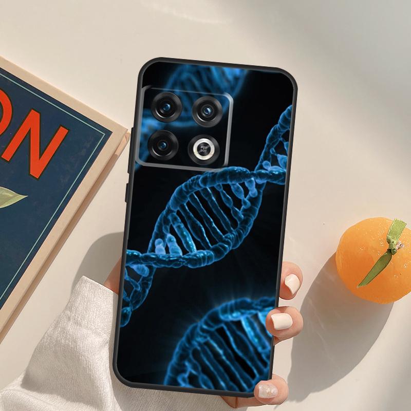 Science DNA Biology Case For OnePlus 13R 12R 10R 13T 10T 11 12 13 15 OnePlus Nord 5 CE 2 3 4 Lite N20 N30 Cover