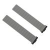2 Stück Ersatz-Uhrenarmband Silikon Starkes Magnetband Verstellbares Uhrenarmband für Watch Fit 3