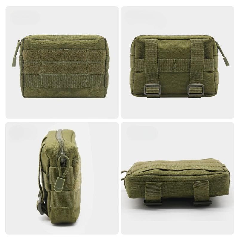 1 Piece Simplicity Men Waist Bag Tactical Pouch Medical Nylon Outdoor First Aid Bag Belt Pouch Sports Hunting Bag