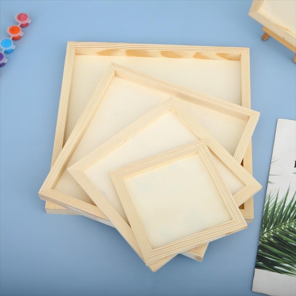 Ramka na zdjęcia w wielu rozmiarach Creartive Uchwyt na puzzle artystyczne Pusta gliniana ramka Rękodzieło dla dzieci