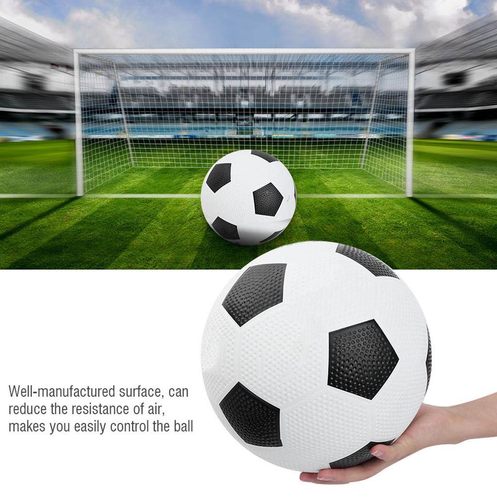 Quality Rubber Football No.5 Soccer Ball for Training Practicing with Inflation Needle