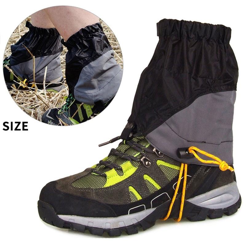 Adjustable Snow Boot Gaiters Waterproof Hiking Leg Gaiters Breathable Shoe Gaiters for Men & Women Warmer Shoes Cover