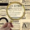 Magnifying Glass Wooden Handle 10x Magnification Zinc Alloy Frame Portable 155x70x15mm Handheld Reading Magnifier