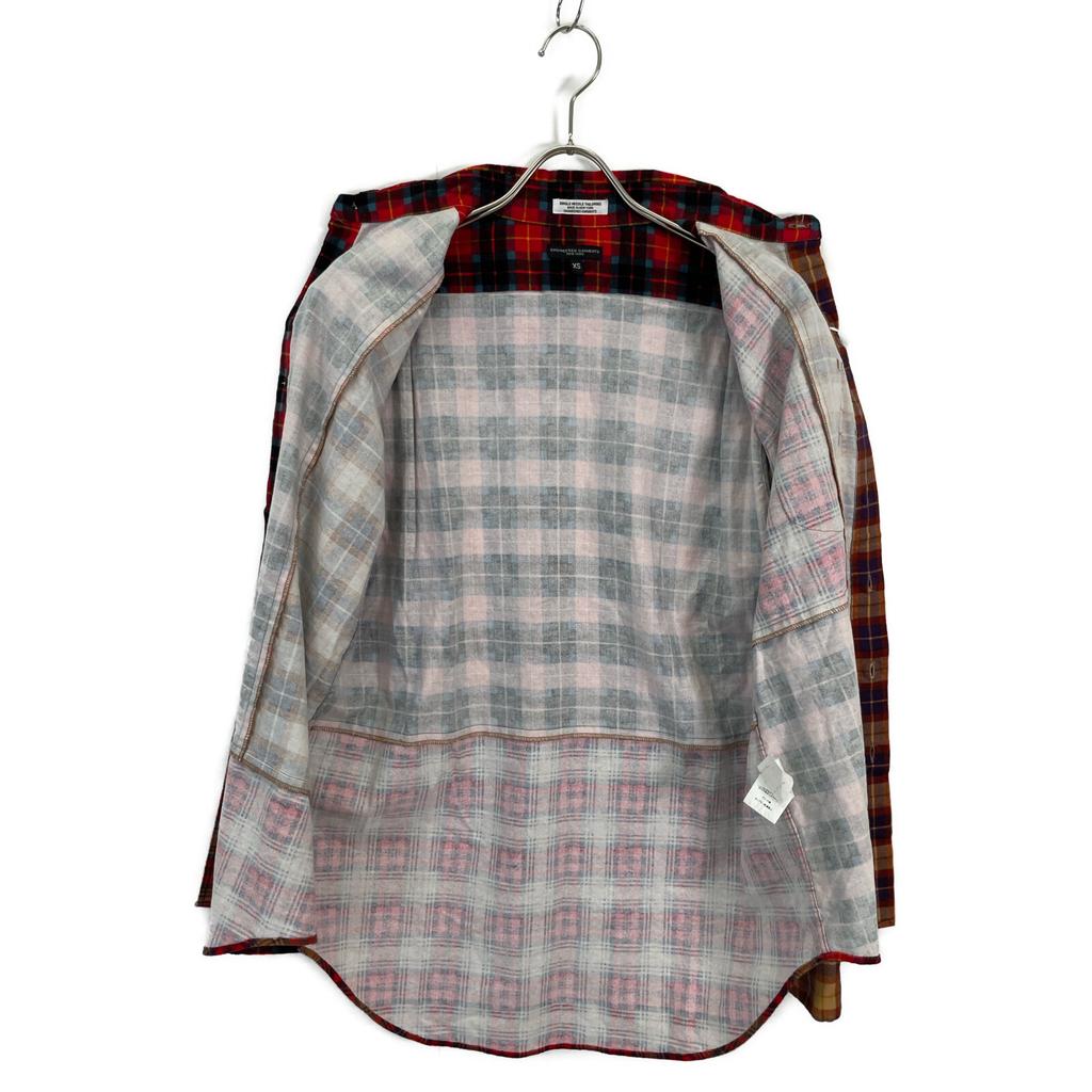 Engineered Garments Multicolor Combo Short Collar Shirt Tops XS multicolorUsed