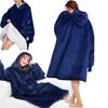 Blanket Sweatshirt Blanket Sweatshirt Warm Thick Hooded Sweatshirt Blanket Sweatshirt Blue
