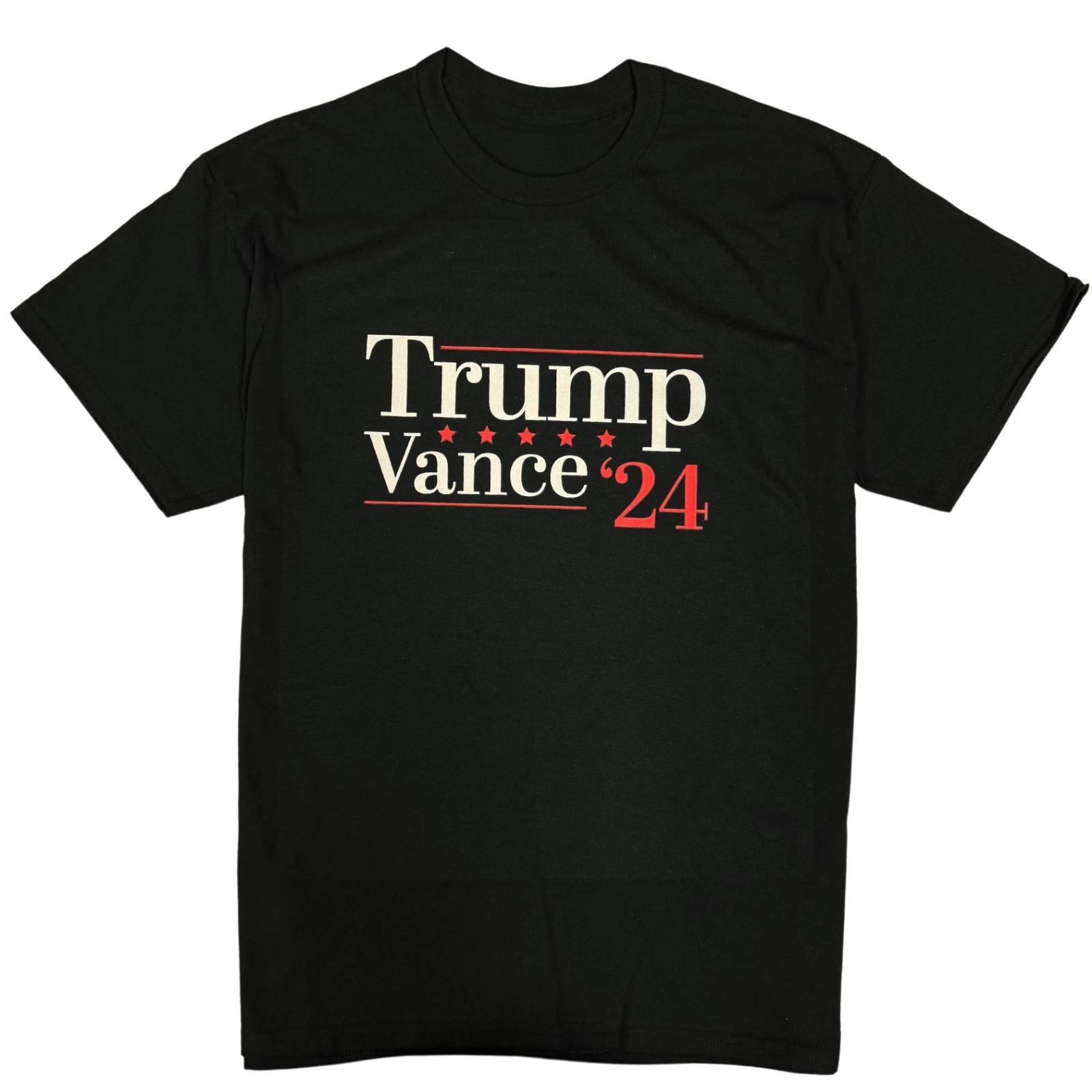 TRUMP VANCE 2024 Shirt Presidential Campaign T-Shirt Trump 2024 Shirt MAGA BLACK M