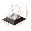 Easy to Install Acrylic Reel Holder Quick Setups Space Saving Design for Baitcasting Reels Display Rack Stand
