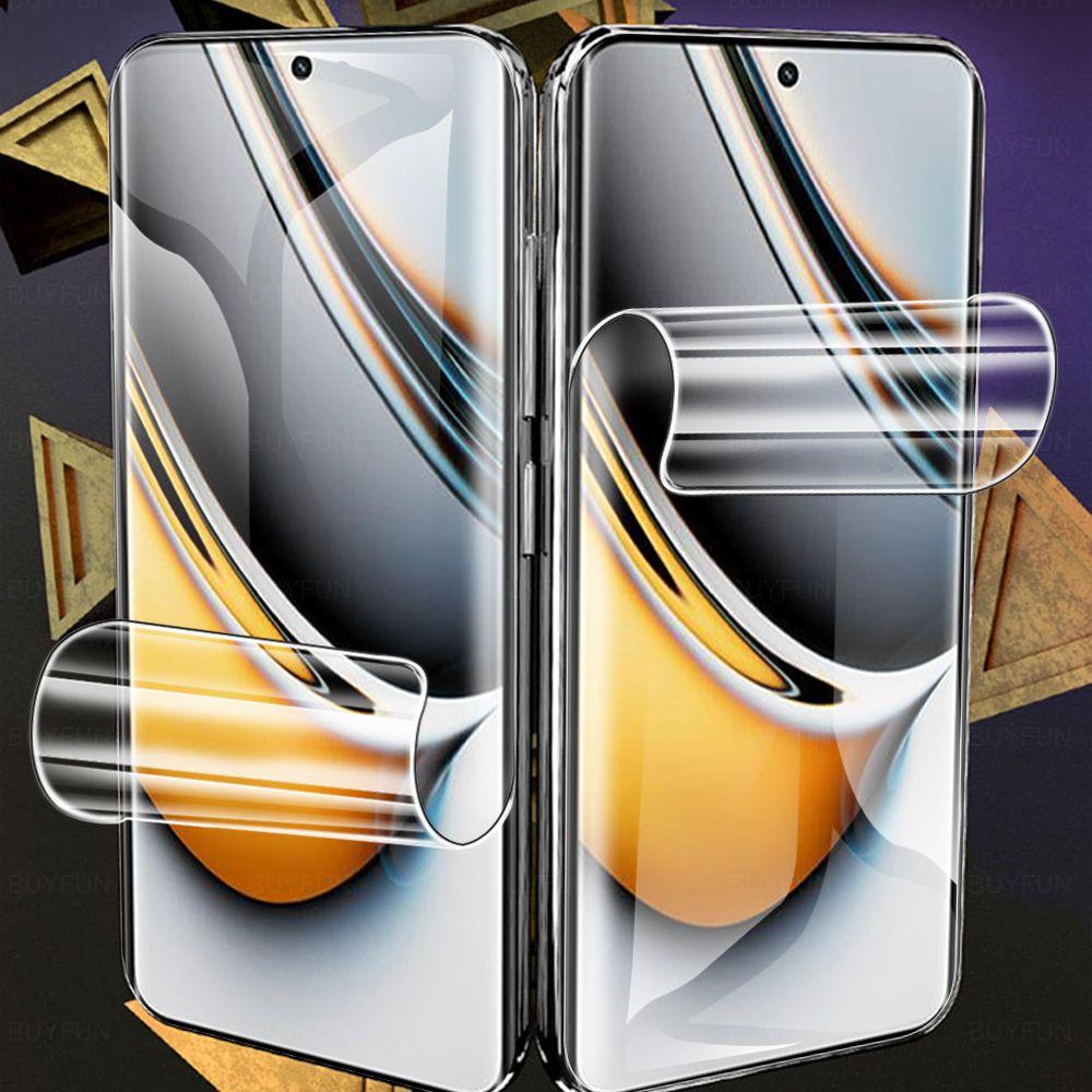 5PCS Front Hydrogel Film For Realme 15 15T 14 14T 14x 13 12 12+ 11X 9 8 7 6 GT C75x C63 C65s C67 C65 C61 C55 C53 Note 60 60x 50 Pro+ Plus 4G 5G 2025