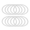20pcs Dreamcatcher Ring 11Cm Plastic Hoops For Crafting Diy Circle Wall Hanging Craft Rings Mandala Covered