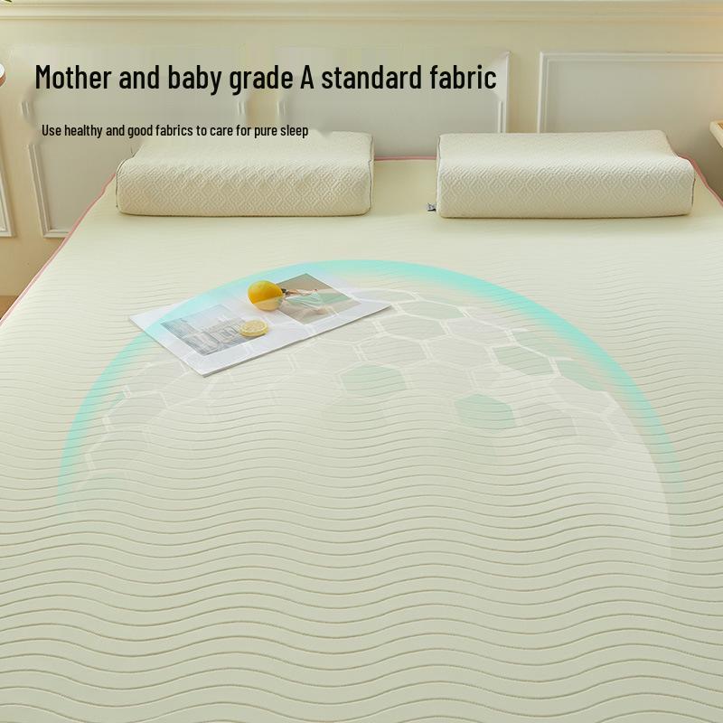 Ice Silk Summer Cool Mat - Class A, Machine Washable, for Dorms and Nursery