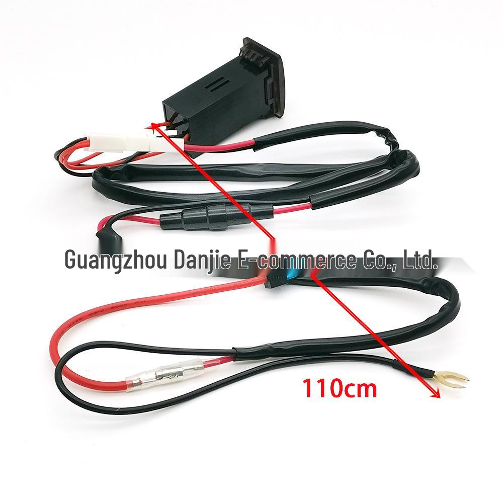Suzuki Liana Dual USB Charger with Voltage Display