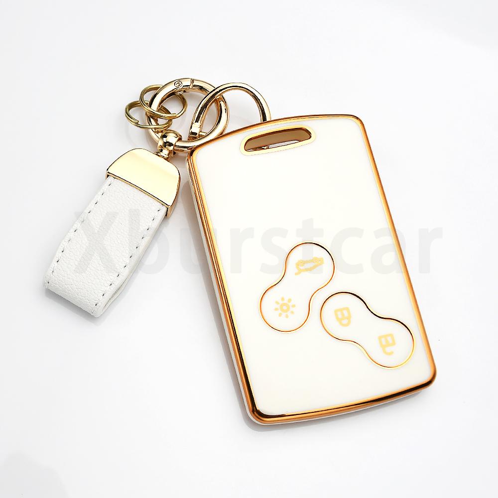Fashion Tpu Car Remote Key Cover Case For Renault Fluence Zoe Scenic Captur Clio Laguna Koleos Megane Card Keyless Shell Fob