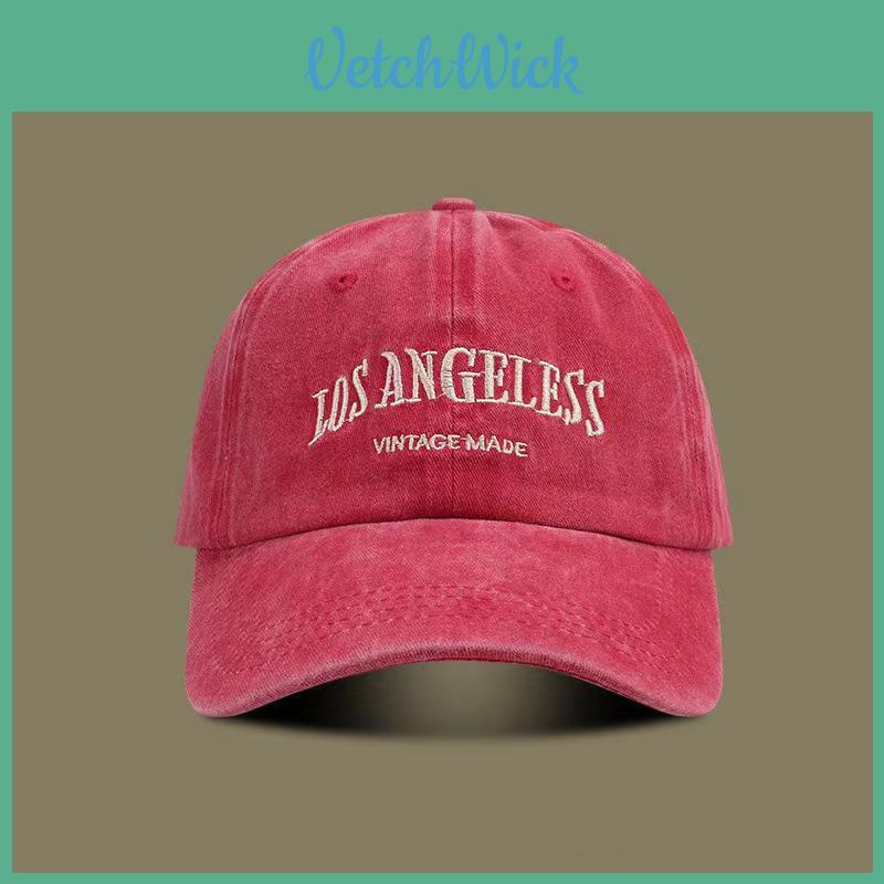 Vintage Wash American Style Baseball Hat With Adjustable Fit For Sun And Wind Protection