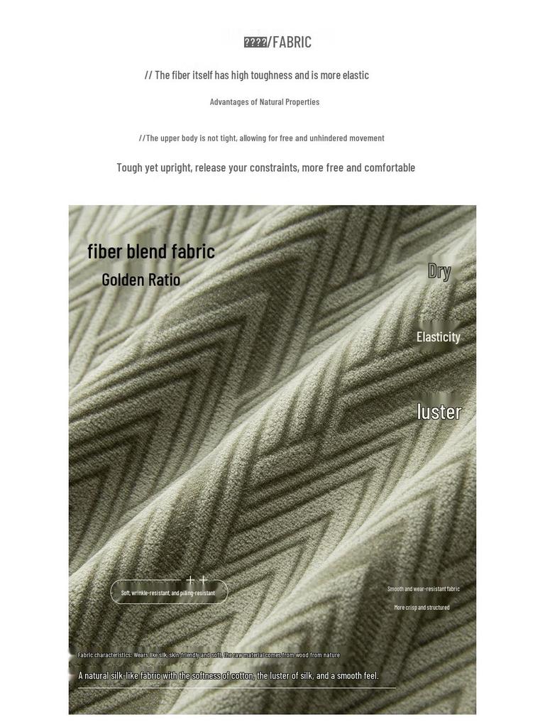 Herr Plus Size Sweatshirt med Fleecefoder och Rund Hals - Höst/Vinter 2025, Tjockt & Varmt, Långärmat.