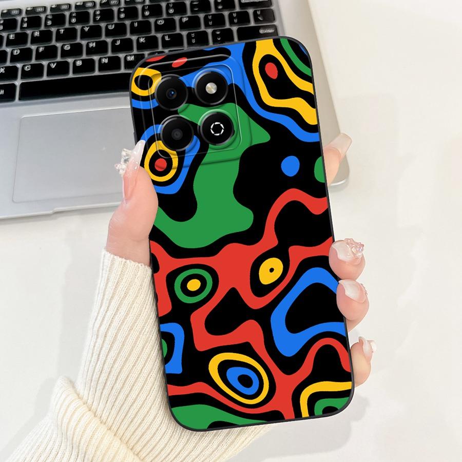 For Honor X6a Case WDY-LX1 Capa Cute Cartoon Soft Silicone Cover For HonorX6a X 6B X6 b Shell Matte Len Proective Phone Fundas