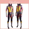 Mortal Kombat Scorpioncosplay Costume With Lycra Fabric For Game Fans