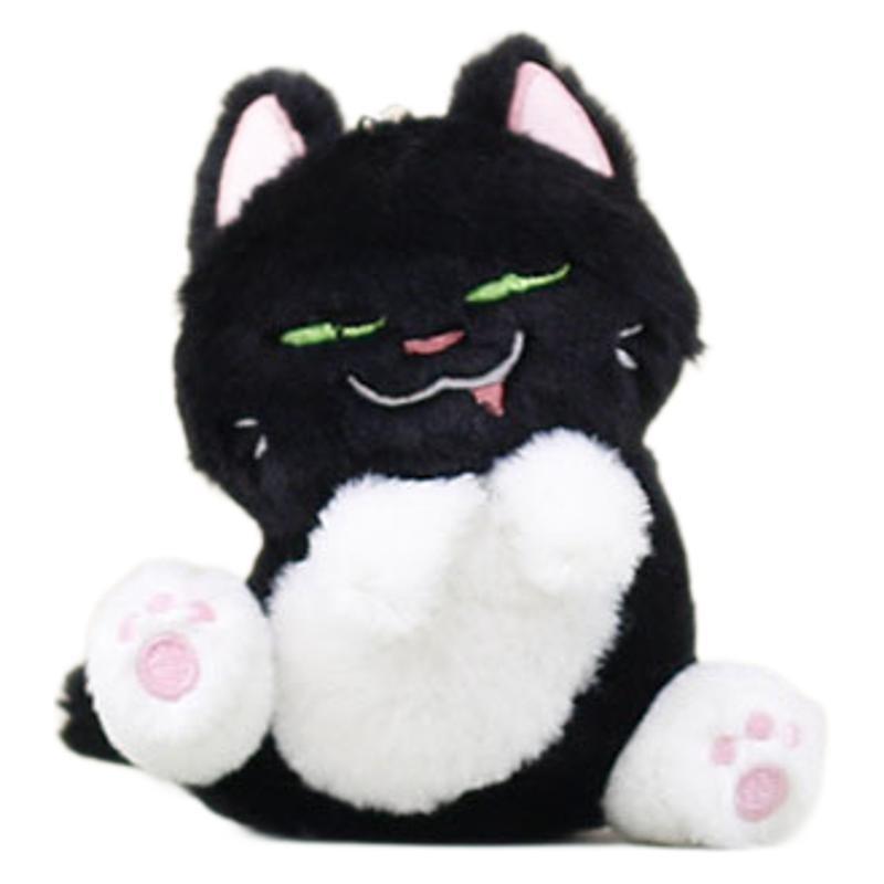 Charming Plush Cat Stuffed Animal Keychain High Quality Soft Short Fur Design